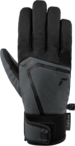 Reusch Ryan Meida® Dry TOUCH-TEC 6201184 6672 schwarz grau front